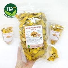 Củ nghệ sắt lát sấy khô, hàng loại 1, dùng pha trà, làm nguyên liệu nấu ăn, giúp bảo vệ sức khỏe gia đình mỗi ngày