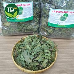 Lá đinh lăng sấy khô, sạch thơm, hàng loại 1, giảm căng thẳng lo âu, giảm đau đầu, trợ tiêu hóa, đầy hơi, khó tiêu