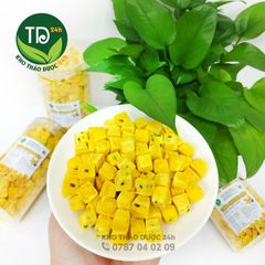 Viên chanh dây, chanh leo sấy lạnh thăng hoa, dùng cho các loại trà detox, trang trí các món thức uống, bánh ngọt