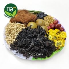 Nguyên liệu nấu sâm rong biển 10 vị hữu cơ, nấu 5- 10 lít, thơm mát, thanh nhiệt, giải độc, mát gan, tiêu viêm, lợi tiểu