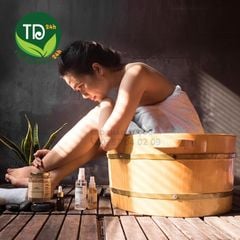 Chậu ngâm mông gỗ thông nhập khẩu Mỹ, hàng cao cấp loại 1, dùng lâu dài, ngâm phụ khoa thảo dược và spa tại nhà hiệu quả
