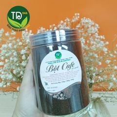 Bột cà phê tắm trắng, tẩy tế bào chết, nguyên chất đến từng hạt nhỏ, dùng đắp mặt và body, dưỡng da an toàn, thân thiện