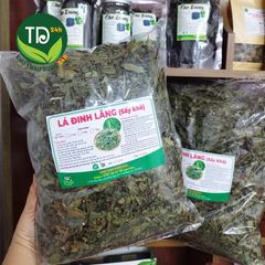 Lá đinh lăng sấy khô, sạch thơm, hàng loại 1, giảm căng thẳng lo âu, giảm đau đầu, trợ tiêu hóa, đầy hơi, khó tiêu