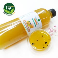 Nước cốt chanh dây, 100% chanh dây tươi Đà Lạt, tăng cường vitamin C, giúp tim khỏe mạnh, trợ tiêu hóa, tăng đề kháng
