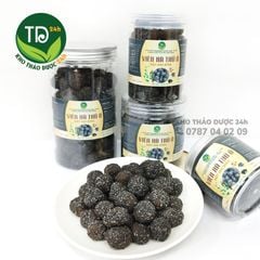 Viên hà thủ ô mật ong, đỗ đen, vừng Tây Bắc giúp bổ máu, cải thiện tóc bạc sớm, ngăn ngừa rụng tóc, hỗ trợ mọc tóc