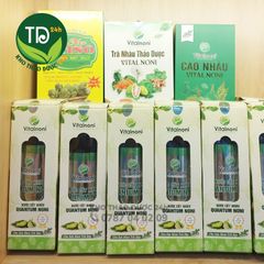 Nước cốt nhàu công nghệ lượng tử, 100% nguyên chất, tiêu chuẩn ISO 22000, OCOP, HACCP, đánh bay tiểu đường, xương khớp