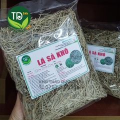 Lá sả (xả) khô dùng để uống trà, xông hơi, tắm, gội đầu, 100% tự nhiên