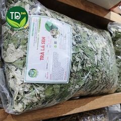 Trà lá Sen nguyên chất Bắc Ninh, giảm mỡ máu, giúp ngủ ngon, hỗ trợ giảm cân, làm sáng da [1 kg] I Kho Thảo Dược 24h