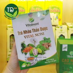 Trà trái nhàu thảo dược dạng túi lọc, đạt chuẩn ISO 22000, OCOP, HACCP, kết hợp 9 dòng dược liệu quý, đào thải độc tố