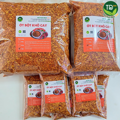 Ớt bột khô cánh nhỏ siêu cay dùng làm kim chi, hàng công ty, cam kết không phụ gia
