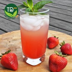 Nước cốt dâu tây, 100% dâu tây Đà Lạt, tăng cường vitamin, giúp tim khỏe mạnh, trợ tiêu hóa, tăng sức đề kháng, trẻ hóa