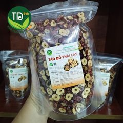 Táo đỏ cắt lát không hạt, nguyên liệu nấu chè dưỡng nhan, pha trà, chưng yến, bồi bổ sức khỏe, an thần, thanh nhiệt