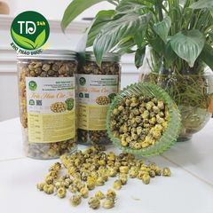 Hoa cúc nụ sấy lạnh, giúp thanh nhiệt, trợ tiêu hoá, giải độc, mát gan, sáng mắt, tăng cường miễn dịch