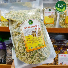 Trà hoa nhài (hoa lài) sấy lạnh (nụ hoa nhài, hoa lài), cải thiện tiêu hóa, giảm cân, làm đẹp da, chống lão hóa