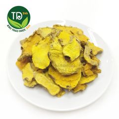Củ nghệ sắt lát sấy khô, hàng loại 1, dùng pha trà, làm nguyên liệu nấu ăn, giúp bảo vệ sức khỏe gia đình mỗi ngày