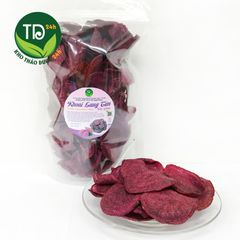 Khoai lang tím sấy giòn, tiêu chuẩn xuất khẩu, không đường, giòn ngọt tự nhiên, đặc sản chính hiệu Đà Lạt