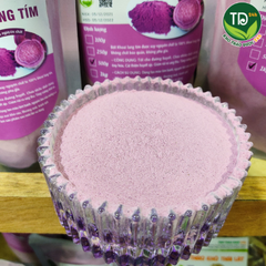 Bột khoai lang tím hữu cơ sấy lạnh, tạo màu & mùi thơm cho nhiều món ăn an toàn (bánh, chè, cháo, súp)