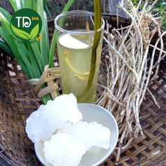 Rễ cỏ tranh (bạch mao căn) sấy khô, nguyên liệu nấu nước sâm, nước mát, thanh nhiệt, thông tiểu, thải độc, giảm sốt nóng