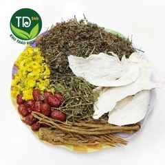 Trà sâm tố nữ lá nam, bổ huyết, hoạt huyết, làm chậm quá trình mãn kinh, giảm khô âm đạo, cân bằng nội tiết tố