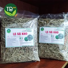 Lá sả (xả) khô dùng để uống trà, xông hơi, tắm, gội đầu, 100% tự nhiên
