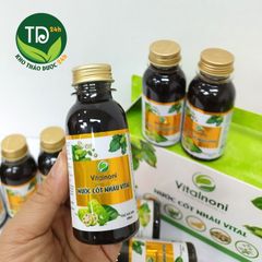 Nước cốt nhàu công nghệ lượng tử, 100% nguyên chất, tiêu chuẩn ISO 22000, OCOP, HACCP, đánh bay tiểu đường, xương khớp