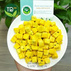 Viên chanh dây, chanh leo sấy lạnh thăng hoa, dùng cho các loại trà detox, trang trí các món thức uống, bánh ngọt