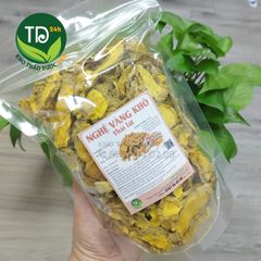 Củ nghệ sắt lát sấy khô, hàng loại 1, dùng pha trà, làm nguyên liệu nấu ăn, giúp bảo vệ sức khỏe gia đình mỗi ngày