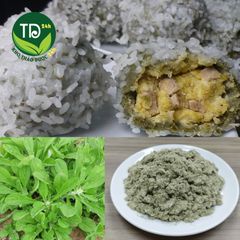 Bột lá khúc (bột rau khúc) nguyên chất 100%, ghiền mịn từ lá khúc, dùng làm bánh khúc, xôi khúc thơm ngon