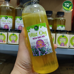 Mật ong hoa bạc hà Hà Giang chính hiệu, nguyên chất 100%, ngừa viêm họng, ổn định huyết áp, tốt cho tim mạch, tiêu hóa