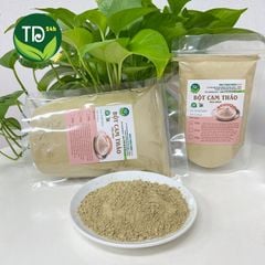 Bột cam thảo nguyên chất 100% organic, tắm trắng, ngừa ho, mất tiếng, giải cảm, ngừa nếp nhăn, mờ thâm, trợ tiêu hóa