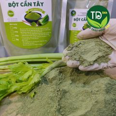 Bột cần tây sấy lạnh nguyên chất 100%, tốt cho tim mạch, thanh lọc cơ thể, giải độc, ngủ ngon, nhuận tràng