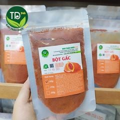 Bột gấc khô nguyên chất 100%, chuyên dùng nấu xôi gấc đỏ, tạo màu và hương thơm tự nhiên cho các loại bánh kẹo, thạch