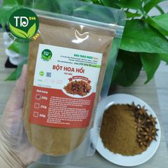 Bột hoa hồi nguyên chất, sạch thơm, an toàn