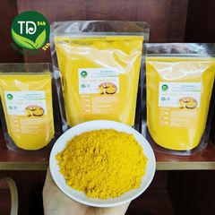 Bột nghệ vàng nguyên chất 100%, chuẩn bột nghệ gia vị, tạo màu và mùi cho món ăn thơm ngon