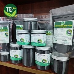 Bột than tre hoạt tính 100% organic, giúp răng trắng sáng, sạch mảng bám ố vàng, tạo màu thực phẩm tự nhiên