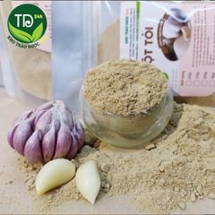 Bột tỏi nguyên chất 100%, gia vị ướp thịt, hải sản cho các món chiên, xào, nướng, kho, giá tốt I Kho Thảo Dược 24h