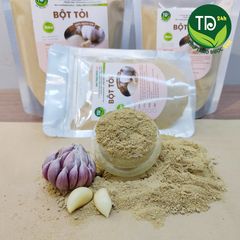 Bột tỏi nguyên chất 100%, gia vị ướp thịt, hải sản cho các món chiên, xào, nướng, kho, giá tốt I Kho Thảo Dược 24h