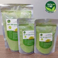 Bột Trà Xanh Matcha nguyên chất 100 %, hương liệu tự nhiên làm bánh, đắp mặt, pha chế đồ uống I Kho Thảo Dược 24h