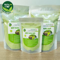 Bột rau má sấy lạnh nguyên chất, tách gân siêu mịn, detox cơ thể, thanh nhiệt, đẹp da, tốt tiêu hóa I Kho thảo dược 24h