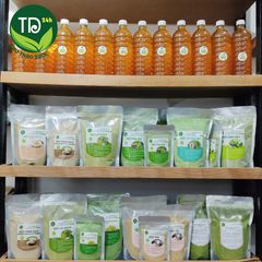 Bột rau má sấy lạnh nguyên chất, tách gân siêu mịn, detox cơ thể, thanh nhiệt, đẹp da, tốt tiêu hóa I Kho thảo dược 24h