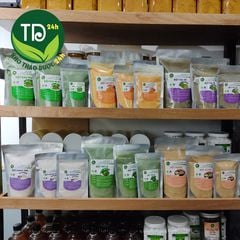 Bột lá tía tô sấy lạnh nguyên chất, cứu tinh cho người bị gout, dưỡng da, giải cảm, làm đẹp và sáng da mặt