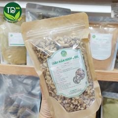 Chân nấm hương Khô (Chân nấm đông cô) Loại 1, dùng làm chà bông chay