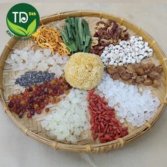 Chè Dưỡng Nhan 12 vị - Nguyên liệu 550g nấu được 12 chai 330ml