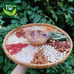 Chè Dưỡng Nhan 12 vị - Nguyên liệu 550g nấu được 12 chai 330ml