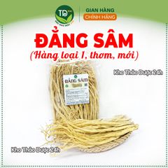 Đẳng Sâm loại đặc biệt, sợi to, vàng, dùng làm trà, sắc nước, hầm canh, bồi bổ sức khỏe, bổ khí huyết