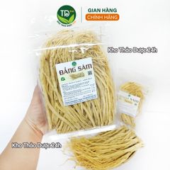 Đẳng Sâm loại đặc biệt, sợi to, vàng, dùng làm trà, sắc nước, hầm canh, bồi bổ sức khỏe, bổ khí huyết