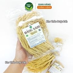 Đẳng Sâm loại đặc biệt, sợi to, vàng, dùng làm trà, sắc nước, hầm canh, bồi bổ sức khỏe, bổ khí huyết