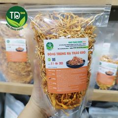 Đông trùng hạ thảo, hàng loại 1, nguyên liệu làm chè dưỡng nhan, chuẩn 12 vị