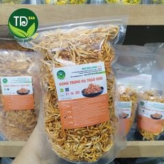 Đông trùng hạ thảo, hàng loại 1, nguyên liệu làm chè dưỡng nhan, chuẩn 12 vị