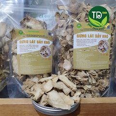 Gừng lát sấy khô, thơm cay nồng, làm trà gừng, xông giải cảm